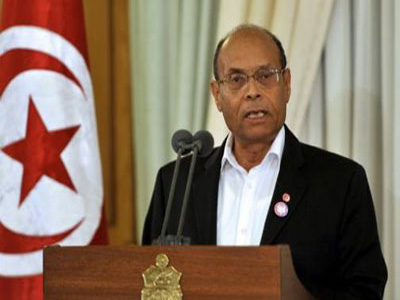 الرئيس التونسي المؤقت المنصف المرزوقي