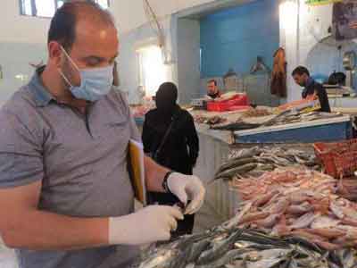 طرابلس: مكتب الإصحاح البيئي يقوم بجولة تفقدية لسوق الحوت  