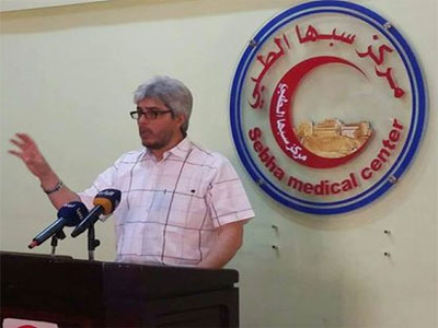  مدير عام مركز سبها الطبى الدكتور عبد الرحمن عريش