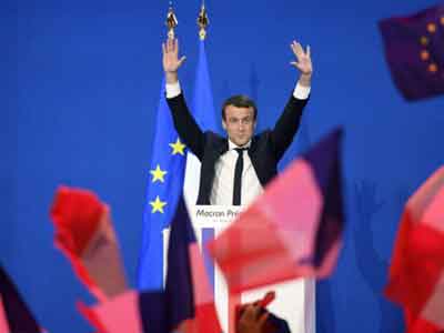 بورصات فرنسا وأوروبا تتنفس الصعداء بفضل ماكرون  