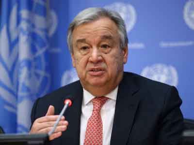 أمين عام الأمم المتحدة يُطالب بضبط النفس وتجنب التصعيد في سوريا  