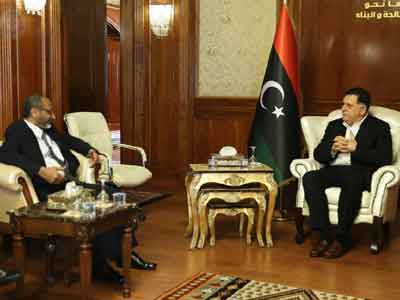رئيس المجلس الرئاسي يستقبل سفير باكستان لدى ليبيا