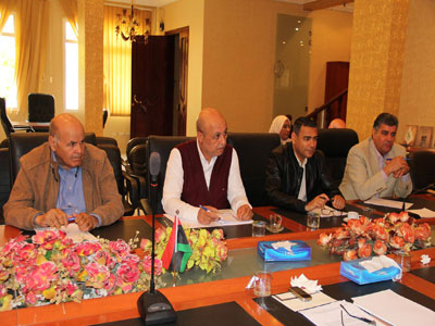 لجنة هيكلة الجامعات الليبية تواصل عقد اجتماعاتها بلقاء أعضاء من الجامعة المفتوحة 