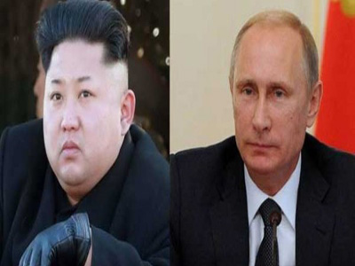 توتر وارتباك لغة الجسد تفضح زعيم كوريا الشمالية أمام بوتن