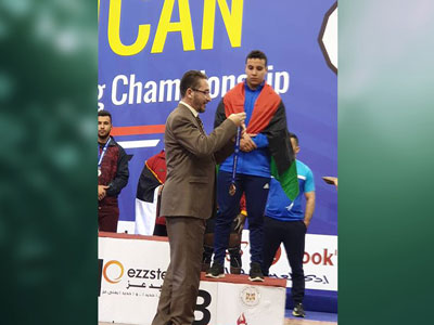 أحمد أبوزريبة يحقق برونزية بطولة أفريقيا لرفع الأثقال