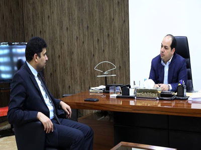 النائب بالمجلس الرئاسي احمد معيتيق يجتمع مع وزير المالية 
