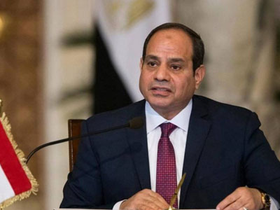 الرئيس المصري : أكدنا استعدادنا لتقديم كافة الدعم لحكومة الوحدة الوطنية الليبية 