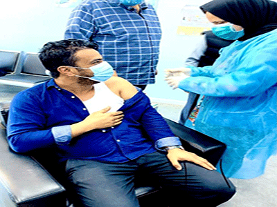تواصل حملة التطعيمات ضد كورونا بقسم العزل بالمستشفى الجامعي طرابلس
