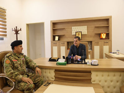الدبيبة يناقش مع معاون رئيس الأركان العامة الأوضاع الأمنية بالمنطقة الحدودية رأس اجدير 