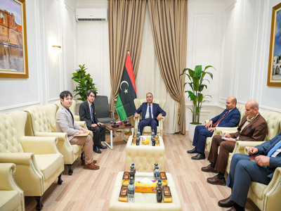 ليبيا واليابان تبحثان تعزيز العلاقات الثنائية و التعاون في مختلف المجالات 