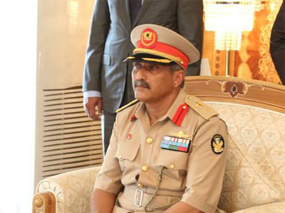 رئيس الاركان العامة اللواء عبد السلام جاد الله العبيدي 