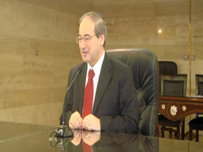 نائب وزير الخارجية السورى فيصل المقداد