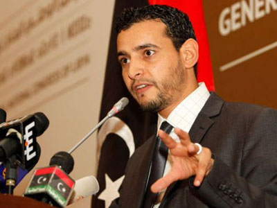 المتحدث الرسمي باسم المؤتمر الوطني العام عمر حميدان