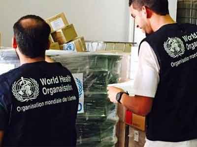 الصحة العالمية تُرسل شحنة أدوية تكفي 50 ألف شخص شرق ليبيا 