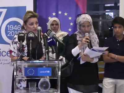 اتفاق شراكة بين الاتحاد الأوروبي ويونيسيف لدعم الشباب في ليبيا 