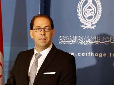 رئيس الحكومة التونسية المكلف يوسف الشاهد 