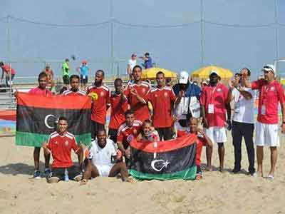 المنتخب الليبي لكرة القدم الشاطئية 
