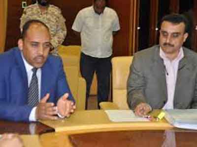 وزير الصحة بحكومة الوفاق الوطنى يجتمع مع مدير مستشفى بن سينا بسرت  