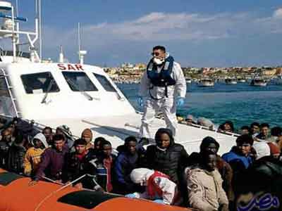 خفر السواحل الإيطالي ينقذ حوالي 6500 مهاجر قبالة السواحل الليبية 