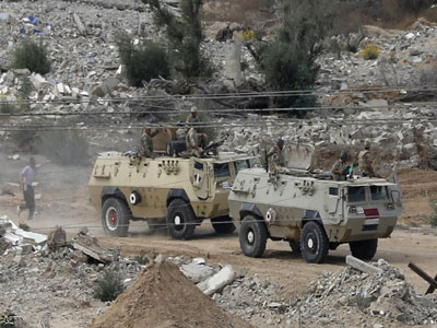 هجوم على حاجز أمني في شمال سيناء