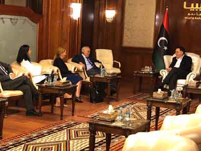 رئيس المجلس الرئاسي يلتقي المبعوث الأممي إلى ليبيا