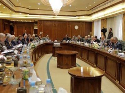 جلسة المباحثات الليبية الأردنية 