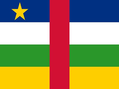علم أفريقيا الوسطى