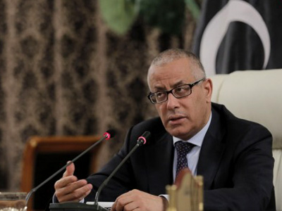 رئيس الحكومة المؤقتة علي زيدان 