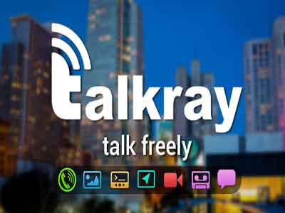 تطبيق Talkray 