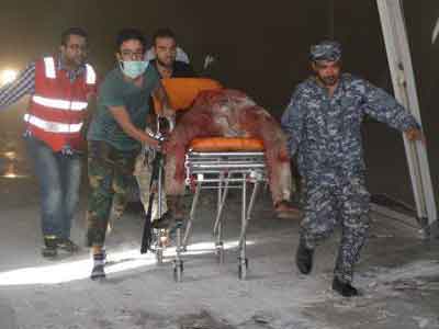 ارتفاع حصيلة قتلى القصف الجوي الذي تعرضت له مخازن السلع التموينية بمدينة زوارة 