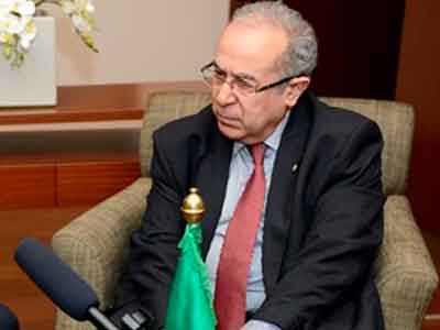 وزير خارجية الجزائر رمطان لعمامرة 