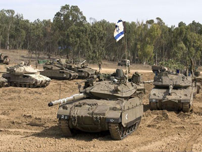 هجمات جوية وبالدبابات لقوات الاحتلال على قطاع غزة