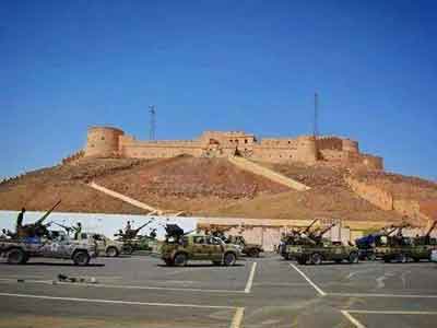 المجلس العسكري مرزق يرفض تقسيم الوطن ويؤكد على وحدة التراب الليبي 