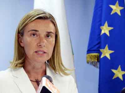 الممثلة العليا للسياسة الخارجية والأمنية بالاتحاد الأوروبي فيديريكا موغريني 