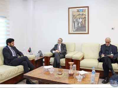 صنع الله يبحث مع نائب السفير الفرنسي بليبيا العلاقات النفطية مع الشركات الفرنسية  
