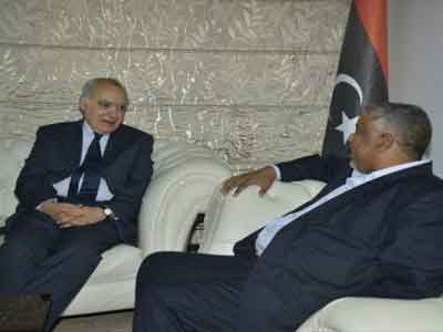 وزير الحكم المحلي بداد قنصو يلتقي المبعوث الأممي غسان سلامة  