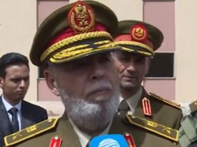 رئيس الأركان العامة للجيش الليبي : الجيش الليبي يحتاج الى قيادة سياسية موحدة  