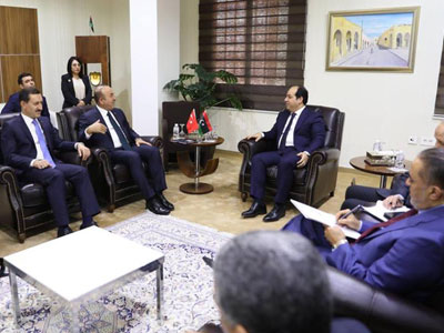 معيتيق يبحث مع وزير خارجية تركيا أوجه التعاون بين البلدين  