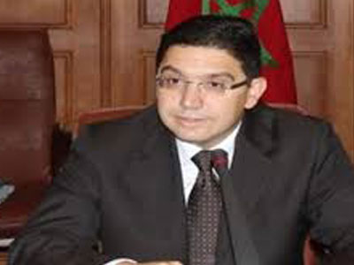 وزير الشؤون الخارجية المغربي يقدم تعازي المملكة في ضحايا تفجير وزارة الخارجية  