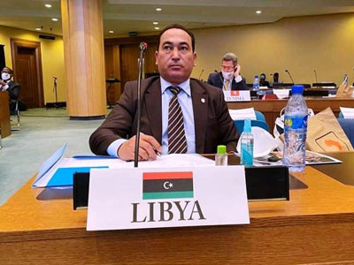 الأمين العام للجنة الأولمبية الليبية يشارك في الإجتماع غير العادي للجمعية العمومية لرابطة اللجان الأفريقية (الأنوكا) 