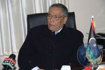 وزير الاعلام الليبي يوسف الشريف