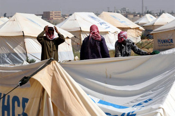 اللاجئين السوريين في الأردن 
