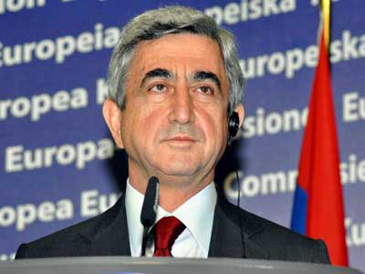 أرمينيا تعيد انتخاب سركسيان رئيسا 