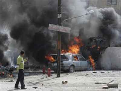 انفجار في العاصمة العراقية بغداد