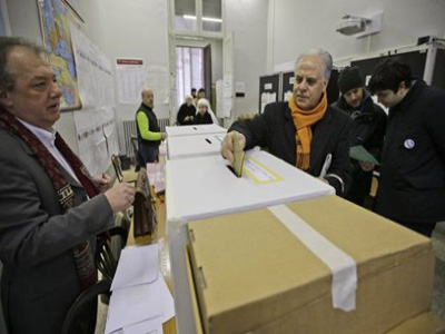 الانتخابات التشريعية بايطاليا 