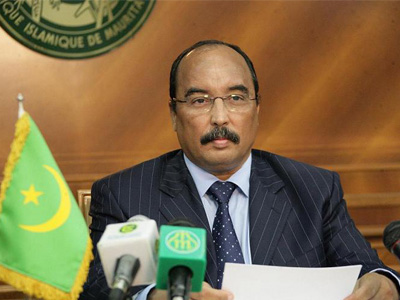 الرئيس الموريتانى محمد ولد عبد العزيز