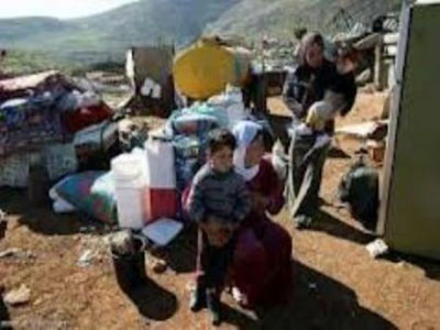 الاحتلال الإسرائيلي يطرد 35 عائلة فلسطينية من منطقة الأغوار