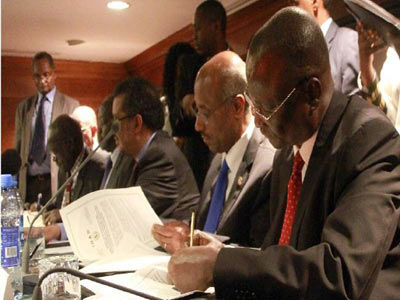 مفاوضات بين طرفي النزاع بجنوب السودان 