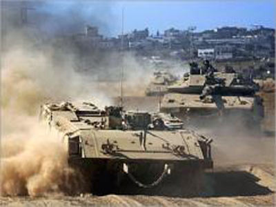 توغل قوات الاحتلال الاسرائيلي شرق خان يونس 
