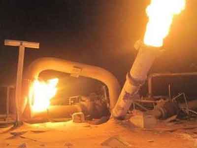 تفجير جديد لخط الغاز المصري للأردن في شمال سيناء